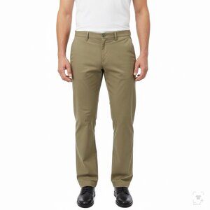 Adidas Mens Tan Polyester Pants Relaxed Fit Lightweight Casual Wear Size 38x32